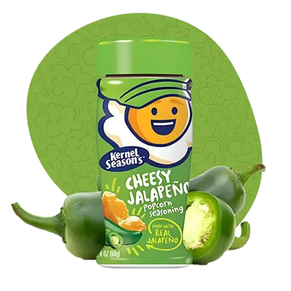 Popcorn krydderi med Cheesy jalapeno