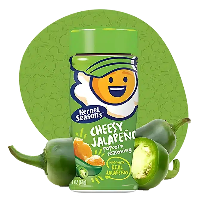 Popcorn krydderi med Cheesy jalapeno