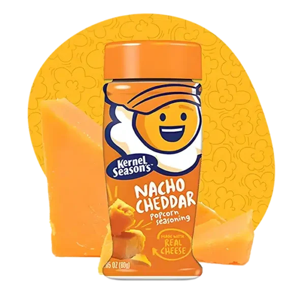 Popcorn krydderi med Nacho cheddar