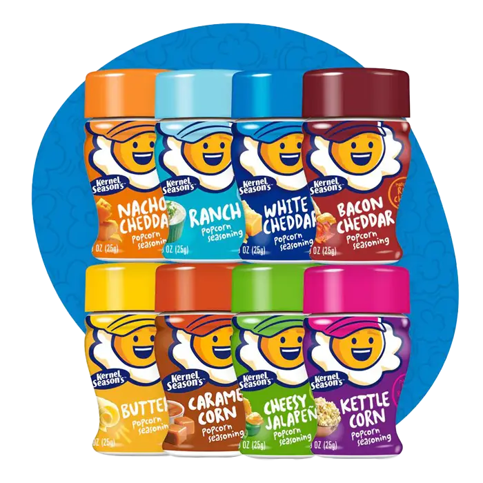 Popcorn Krydderi minipakke fra Kernel Season's